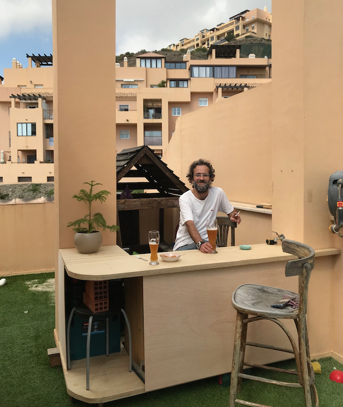 rooftop bar diy