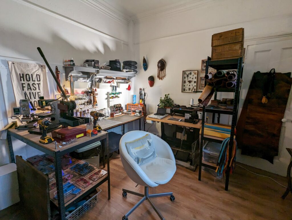 Our Readers' Leathercraft Workspaces - Fine Leatherworking